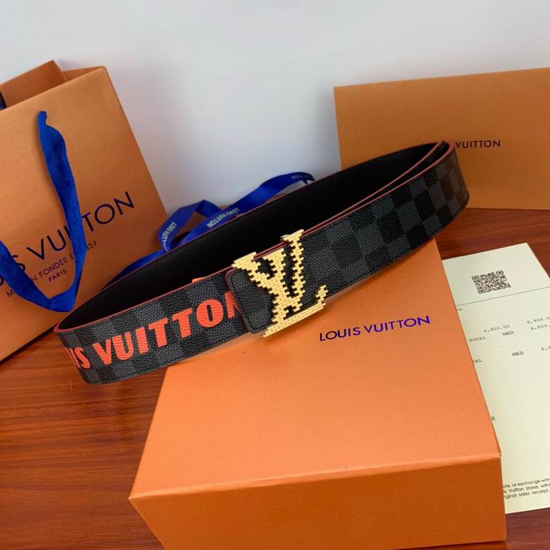 LV Belt 40mmX95-125cm 7D111